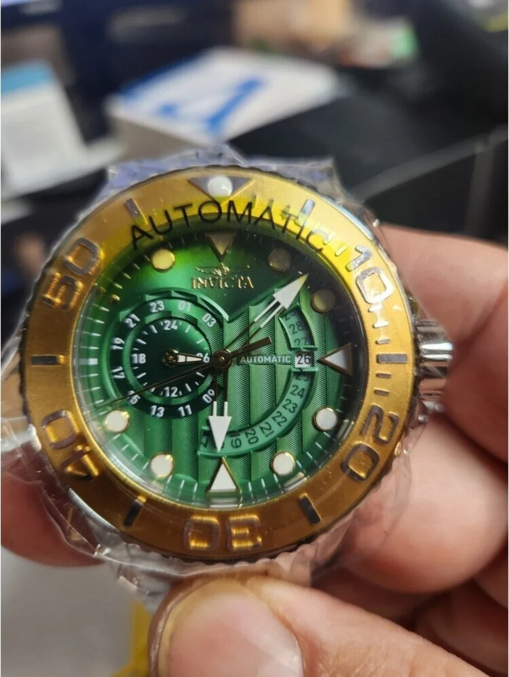 Invicta Grand Diver Automatic Men's Watch - 52mm, Steel (47544)